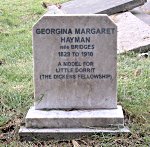 Grave of Georgina Hayman